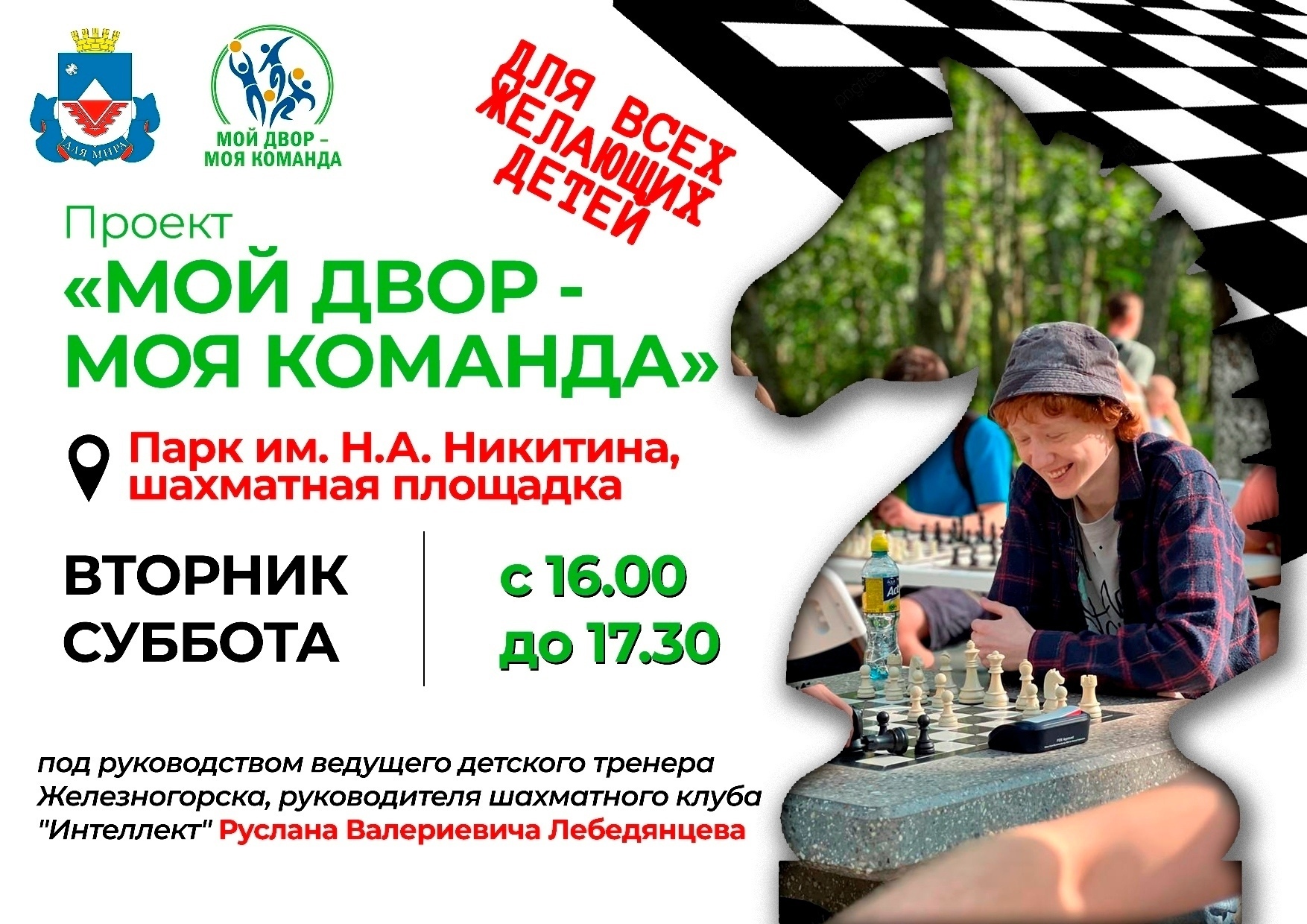 Погрузись в мир шахмат!.